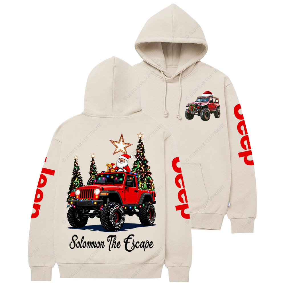 Solommon The Escape Merry Christmas Jp Casual Hoodie
