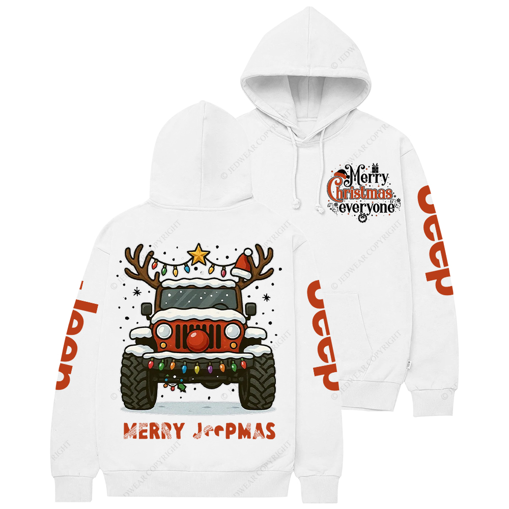 Off-Road Merry Christmas Jp Casual Hoodie
