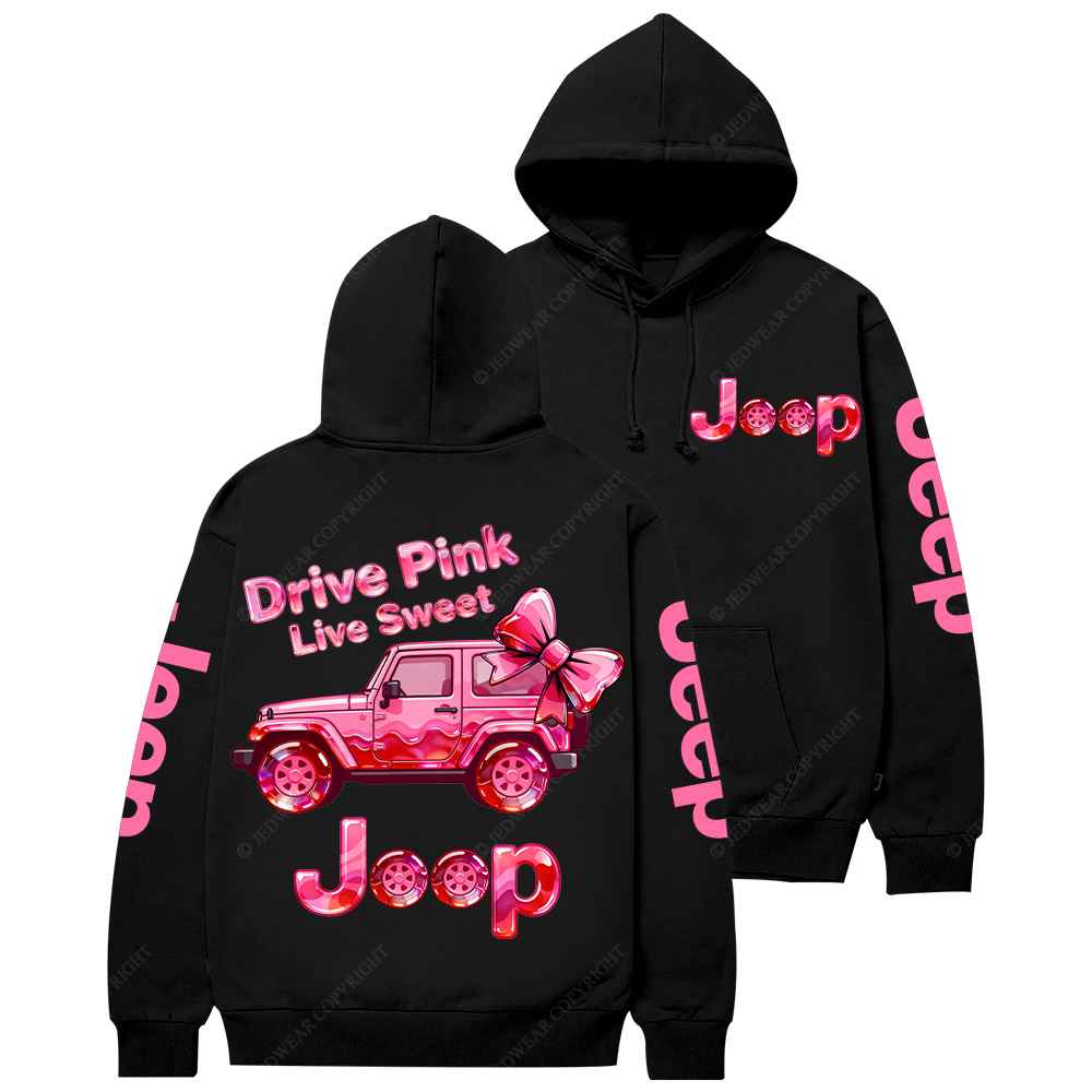 Drive Pink Live Sweet Candy Style Jp Casual Hoodie