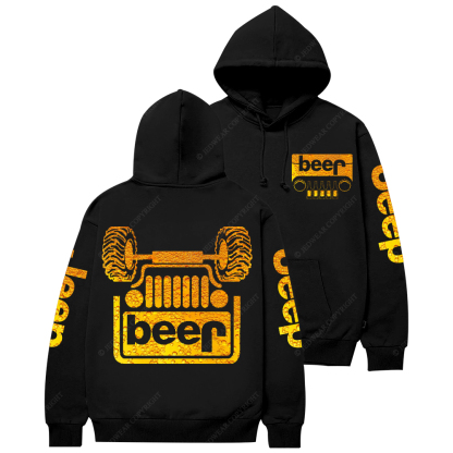 Funny Retro Beer Lover Jp Casual Hoodie