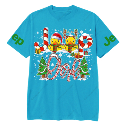 Duck Christmas Girl Jp T-Shirt