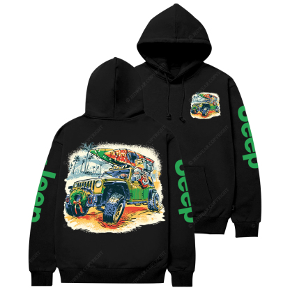 Santa Goes Anywhere Jp Casual Hoodie