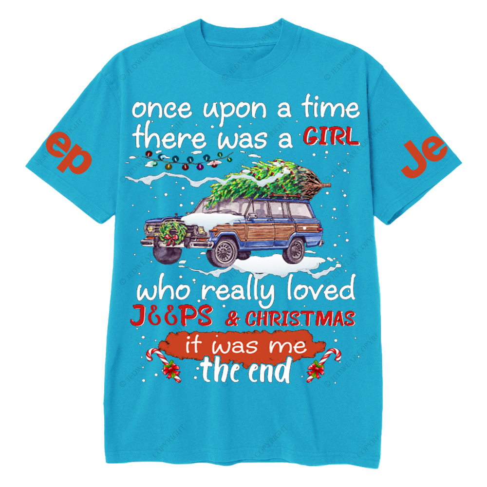 Once Upon A Time There Was A Girl Jp T-Shirt
