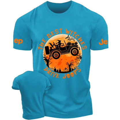 JP Halloween The Best Witches Drive Skull  Bat JP T-Shirt