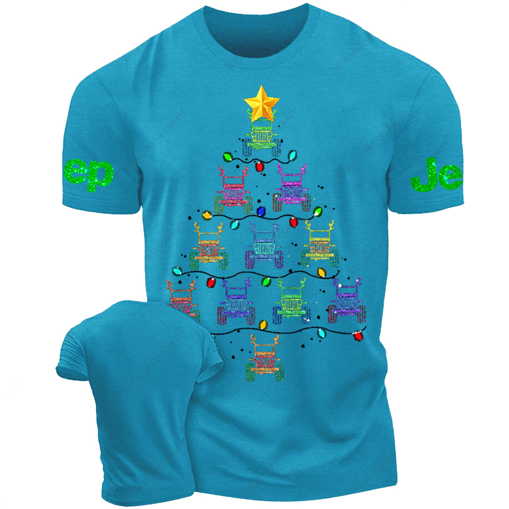 Merry Christmas Colorful Light Jp T-Shirt 
