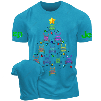 Merry Christmas Colorful Light Jp T-Shirt 