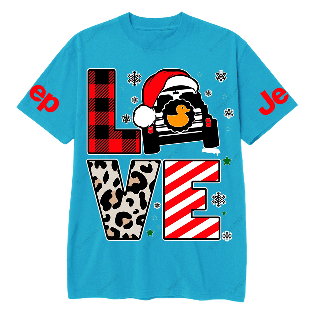 Merry Christmas Duck Snow Jp T-Shirt