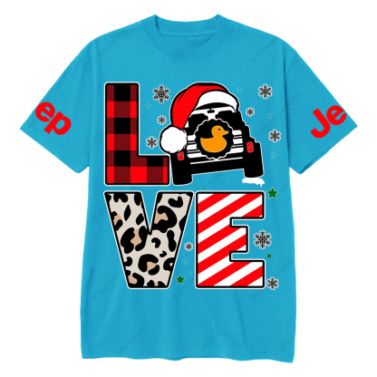 Merry Christmas Duck Snow Jp T-Shirt