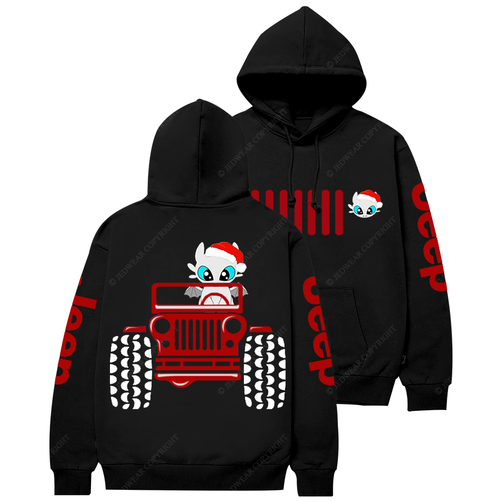 Toothless Driving Off-Road Vehicle Jp Casual Hoodie