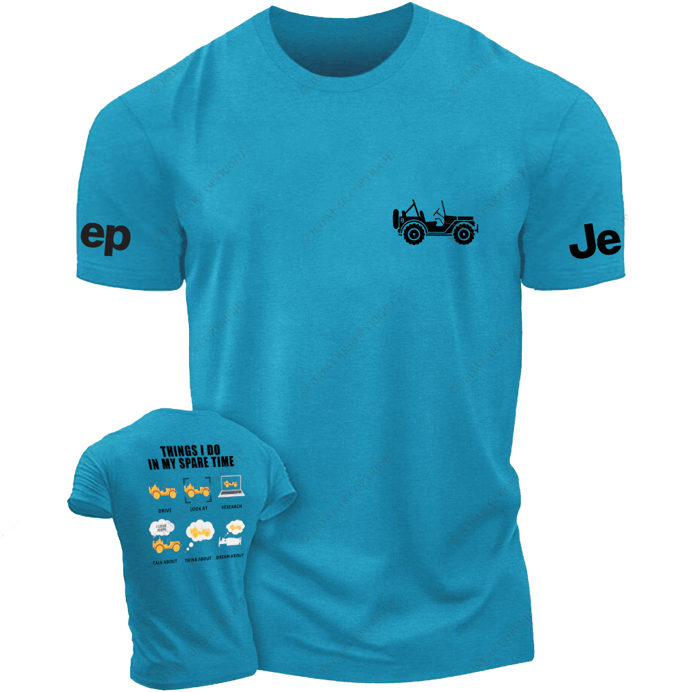 Jp Things I Do In My Spare Time Every Day T-Shirt