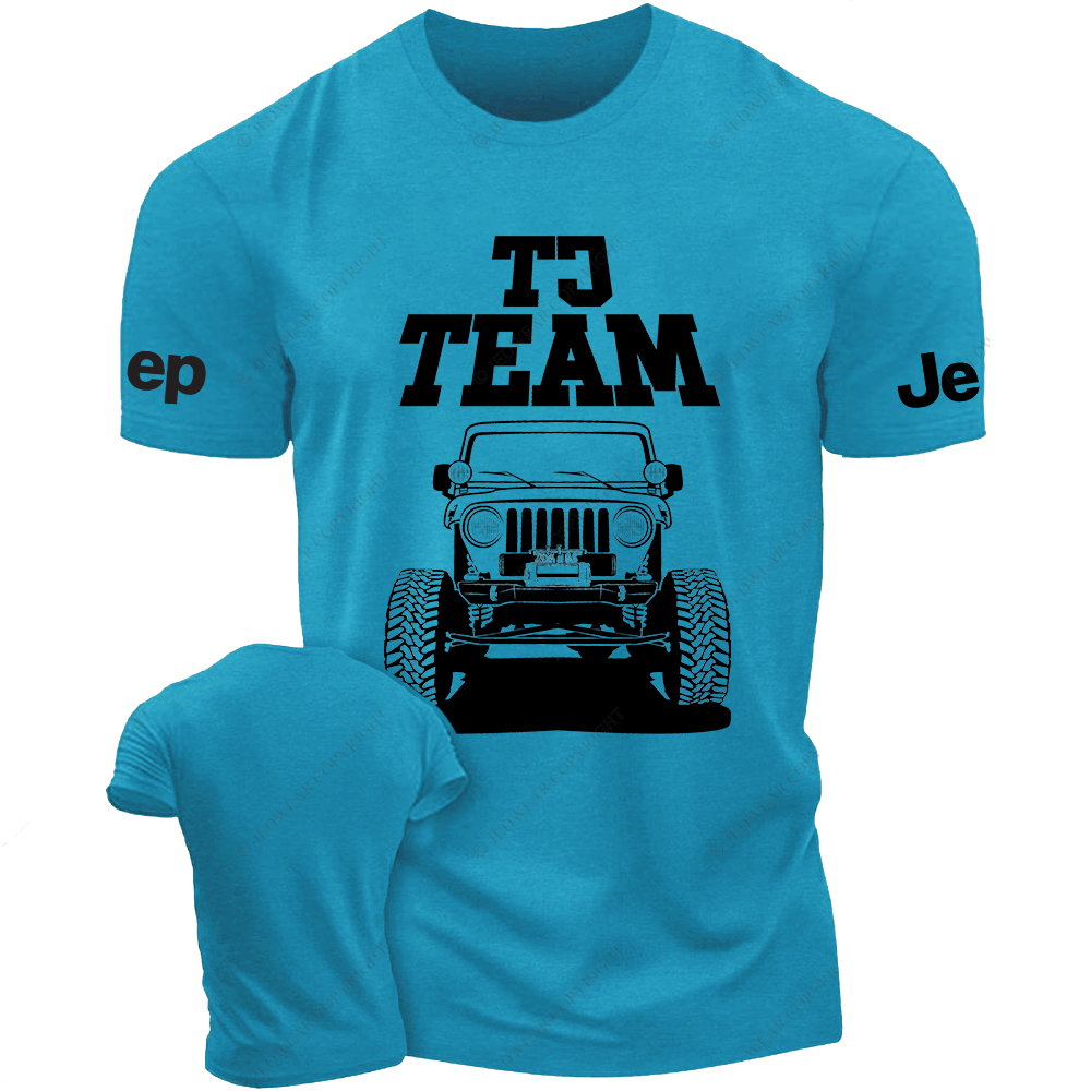 TJ Team  Off-Road Vehicle Driving On The Road Jp T-Shirt