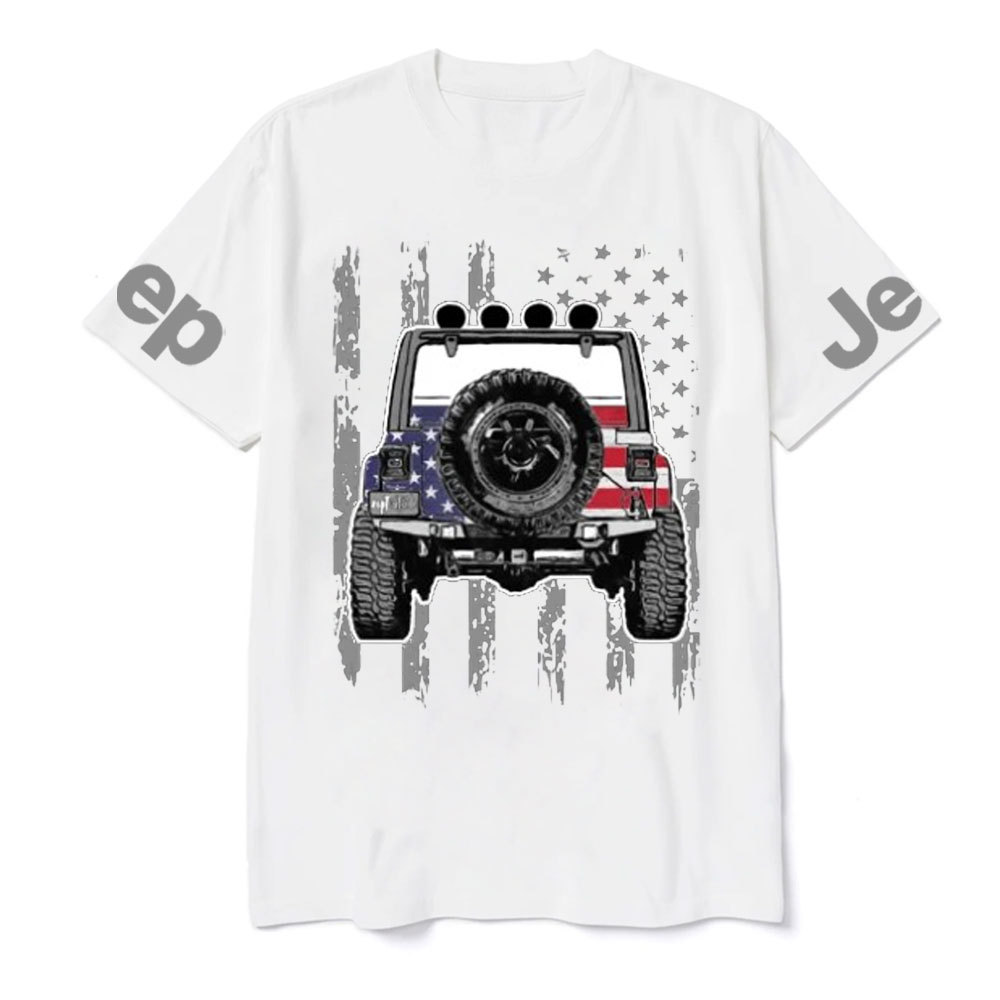 Jp Wrangler US Flag Jp Lover T-Shirt