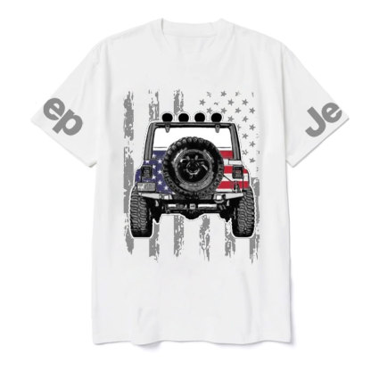 Jp Wrangler US Flag Jp Lover T-Shirt