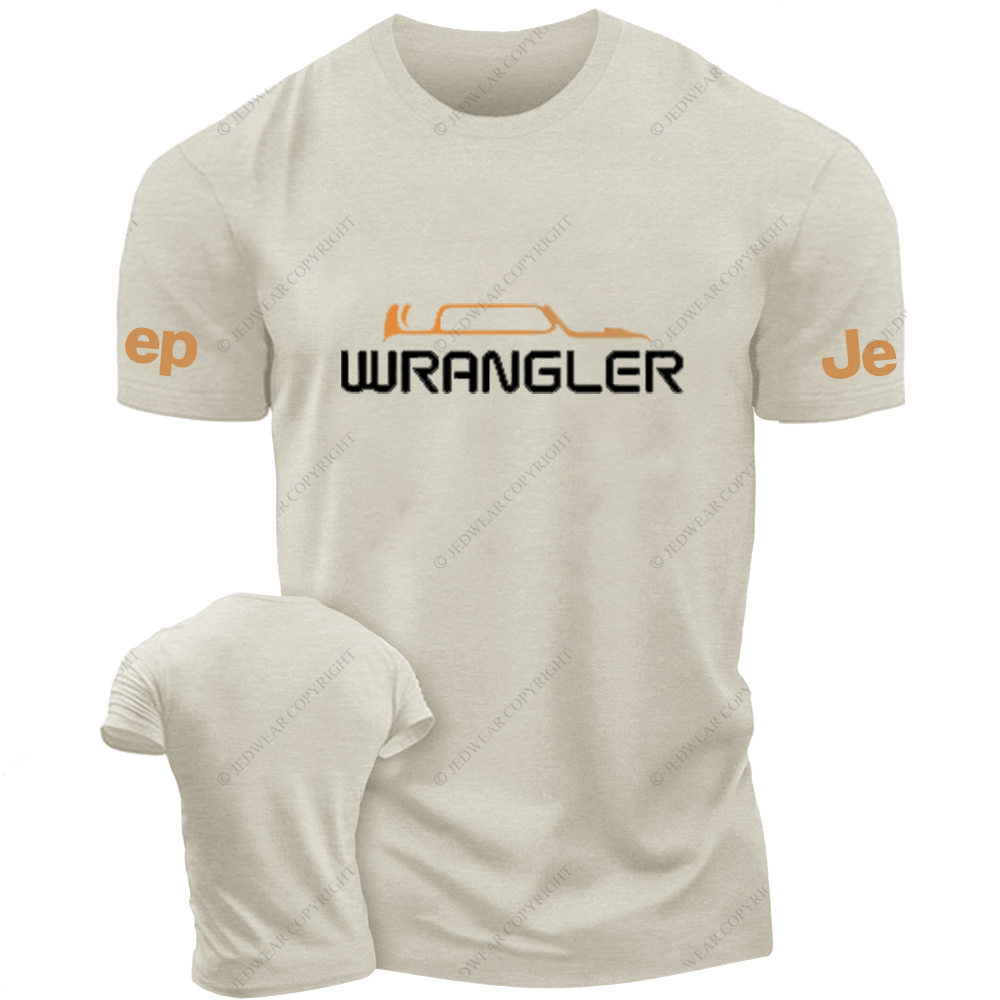 Jp Wrangler Oranger Silhouette  Jp T-Shirt