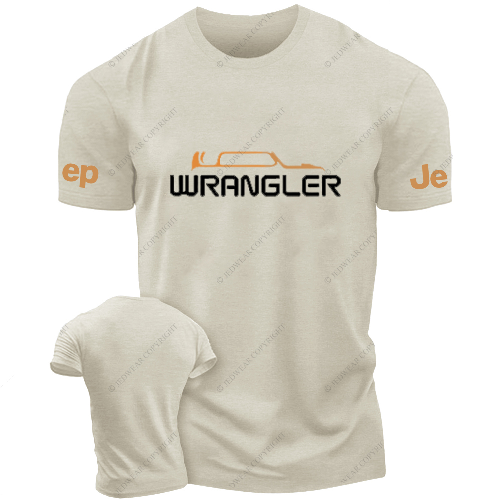 Jp Wrangler Oranger Silhouette  Jp T-Shirt