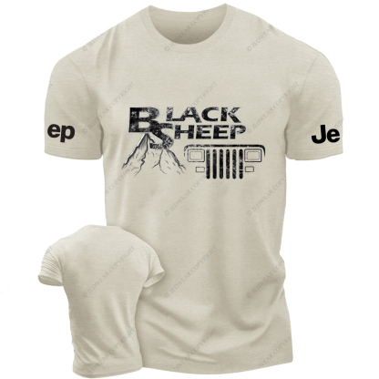 Jp Black Sheep Mountains Silhouette  Jp T-Shirt