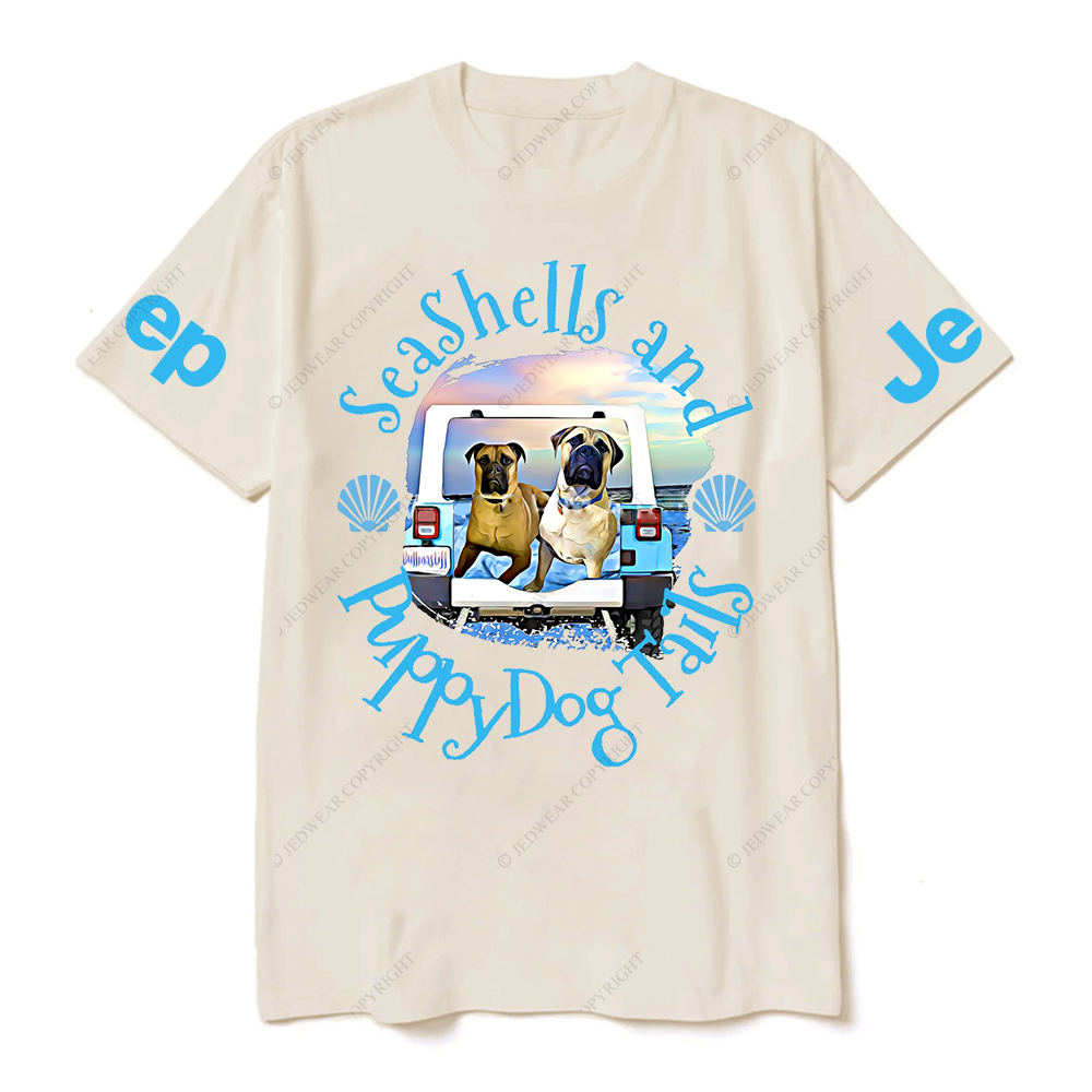 SeaShells And Puppy Dog Tails Jp T-Shirt