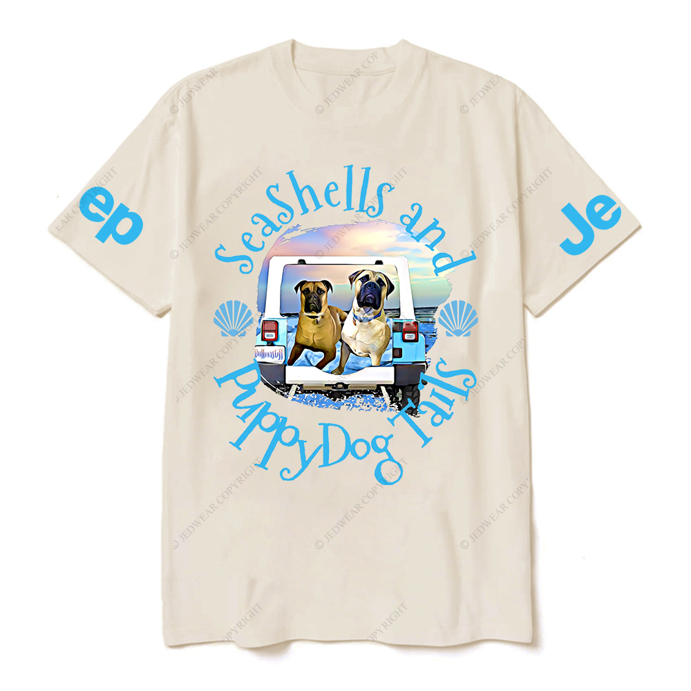 SeaShells And Puppy Dog Tails Jp T-Shirt