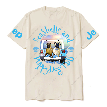 SeaShells And Puppy Dog Tails Jp T-Shirt