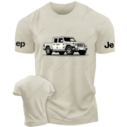 Jp Gladiator Truck Driving On The Road Jp T-Shirt