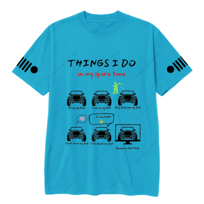Jp Girl Things I Do In My Spare Time 20+ Views In The Last 24 Hours Jp T-Shirt