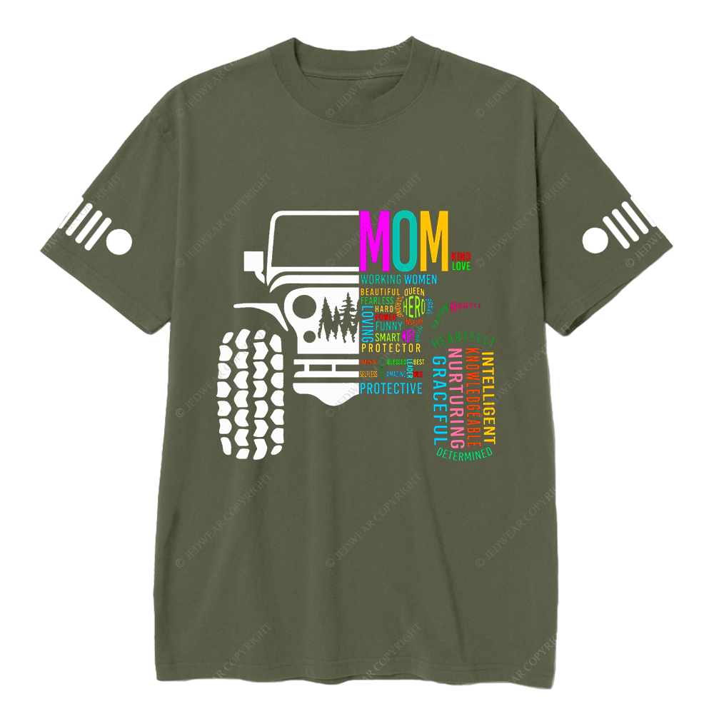 Mom 4X4 Offroad Car Mom Life Off-Road Girl Jp T-Shirt