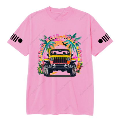 Colorful Beach Hair Don't Care T-Shirt
