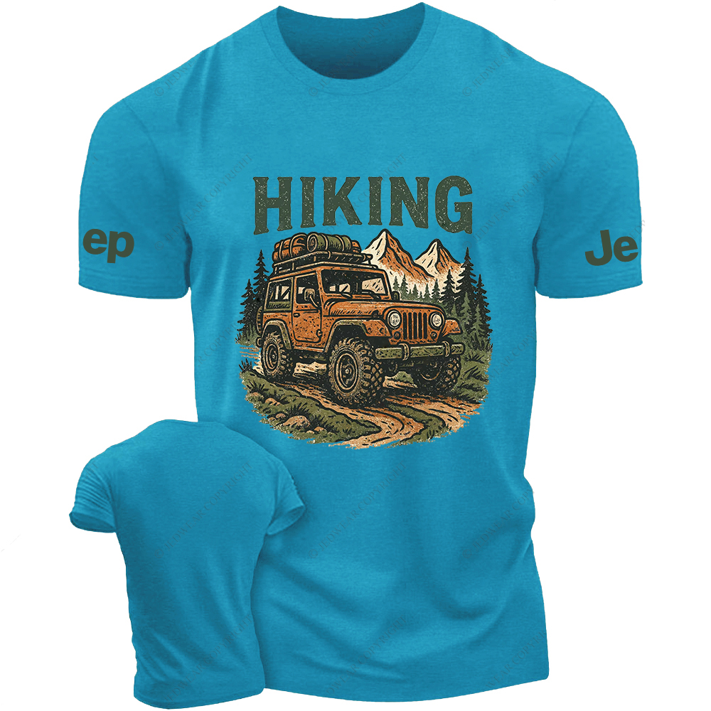 Hiking Green Mountain Road Jp T-Shirt