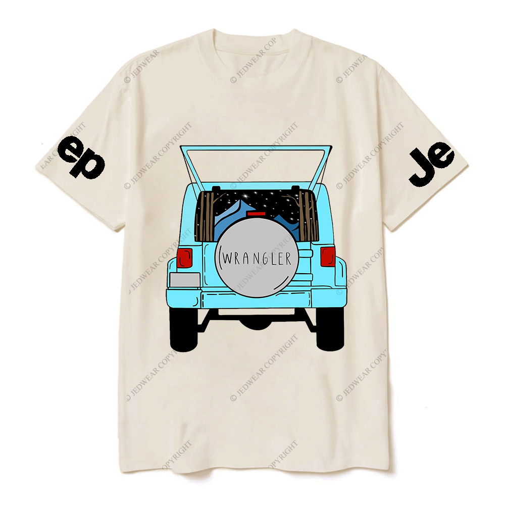 Starry Night Adventure with Blue wrangler JP T-shirt