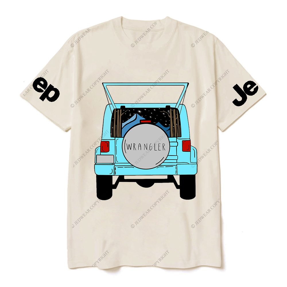 Starry Night Adventure with Blue wrangler JP T-shirt