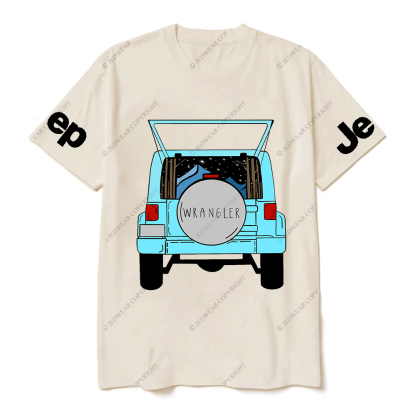 Starry Night Adventure with Blue wrangler JP T-shirt