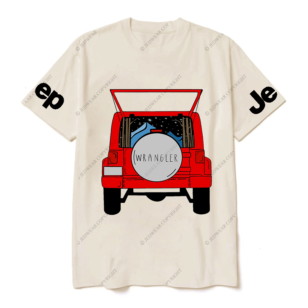 Starry Night Adventure with Red  wrangler JP T-shirt