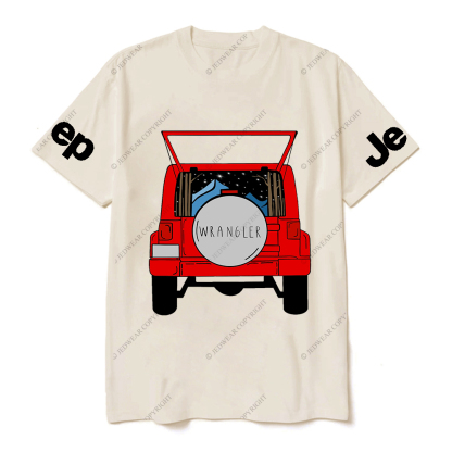 Starry Night Adventure with Red  wrangler JP T-shirt
