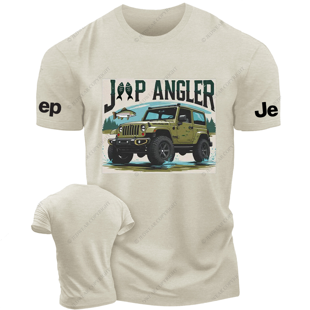 Angler Outside Water Fishing Jp T-Shirt