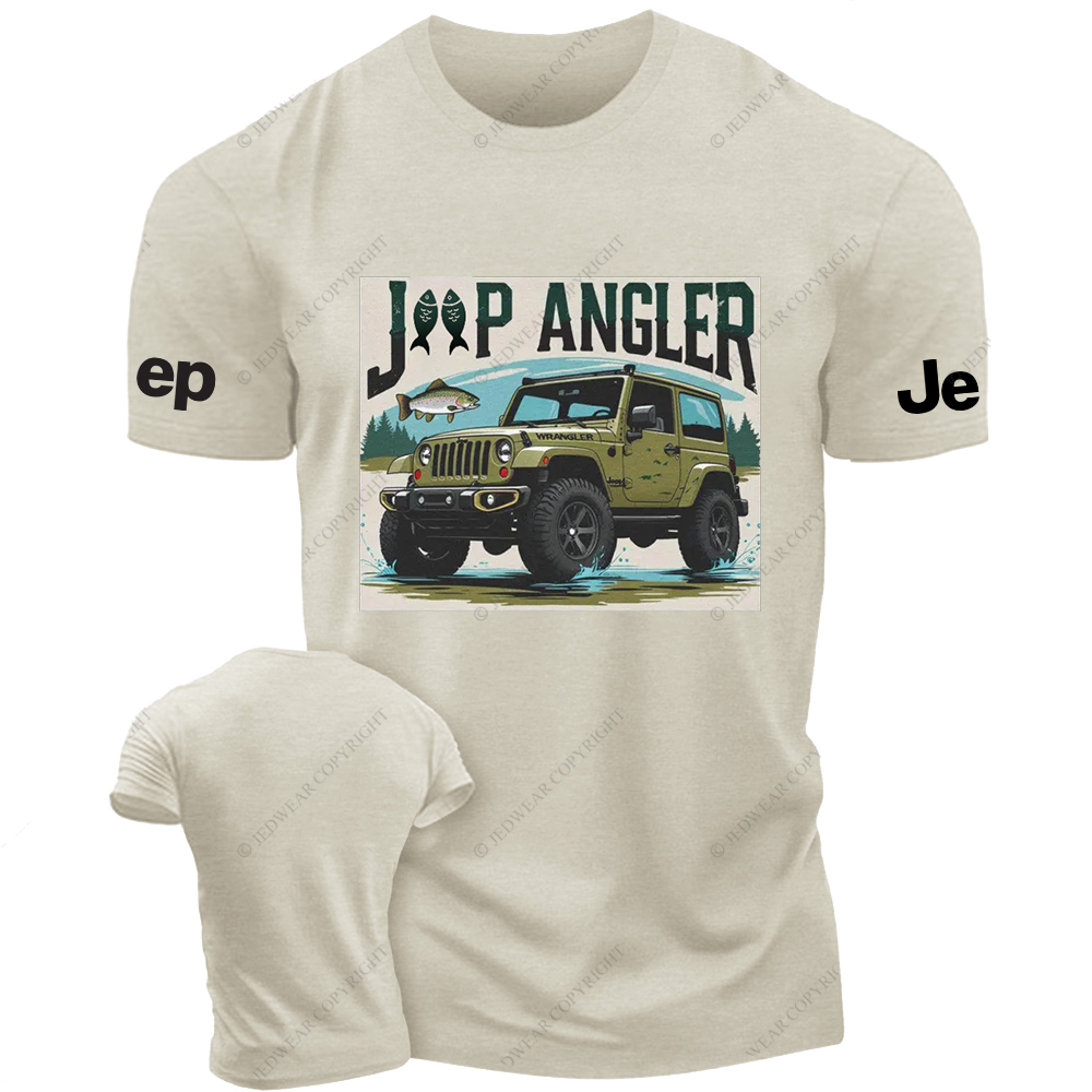 Angler Outside Water Fishing Jp T-Shirt