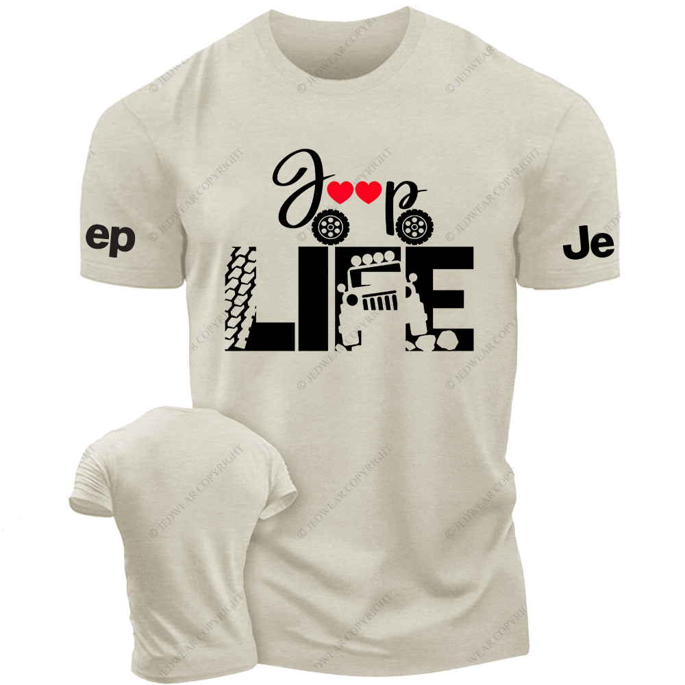 Love Life Wheel Tracks Jp T-Shirt