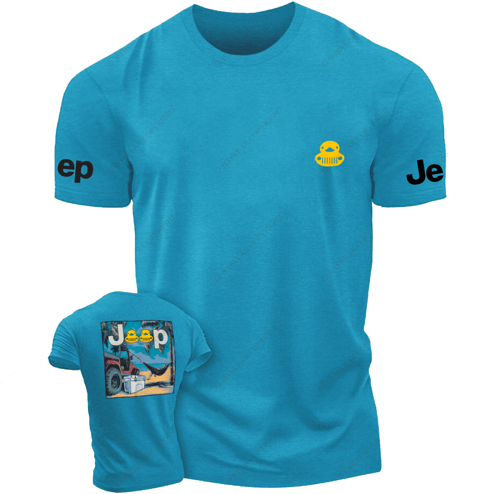 Jp Duck Beach Hammock Leisure Jp T-Shirt