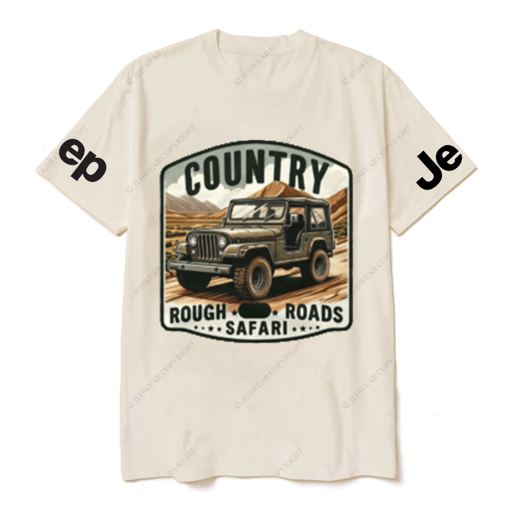 Country Rough JP Roads Safari JP T-shirt
