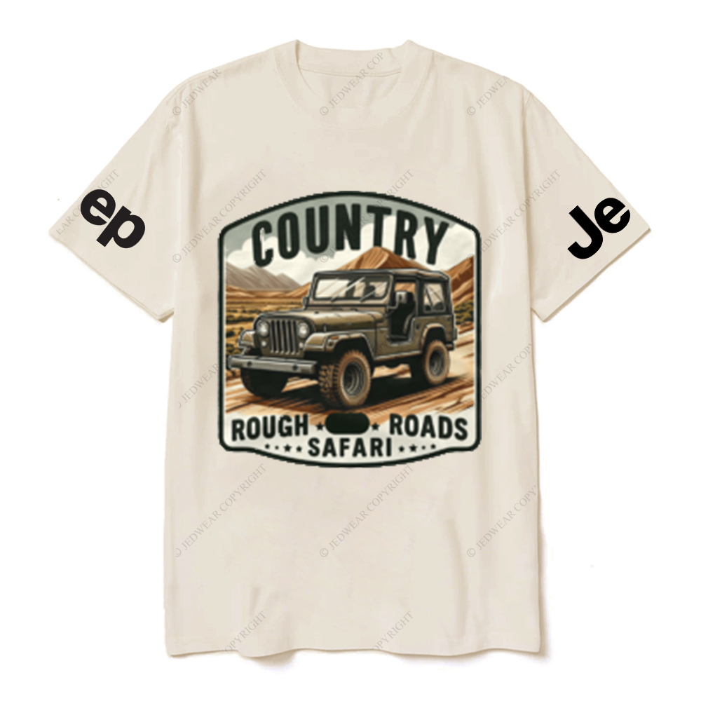 Country Rough JP Roads Safari JP T-shirt