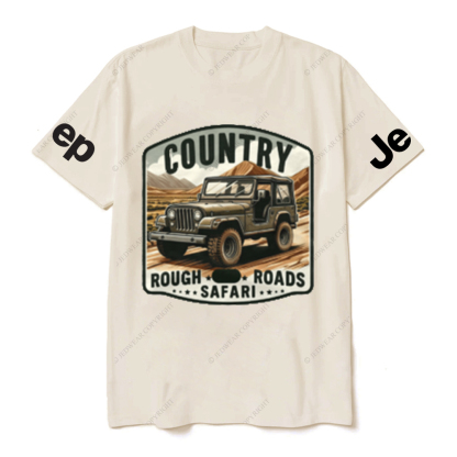 Country Rough JP Roads Safari JP T-shirt