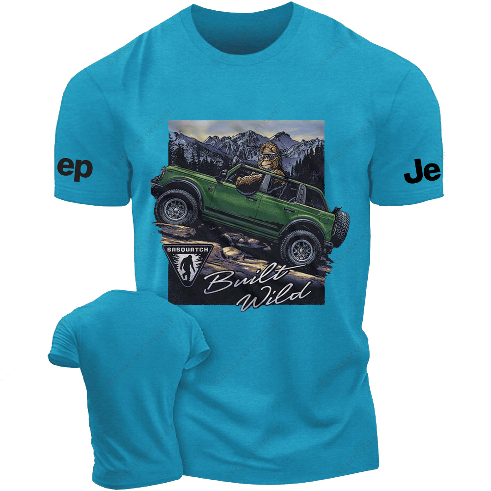 Built Wild Primitive People Driving Jp T-Shirt