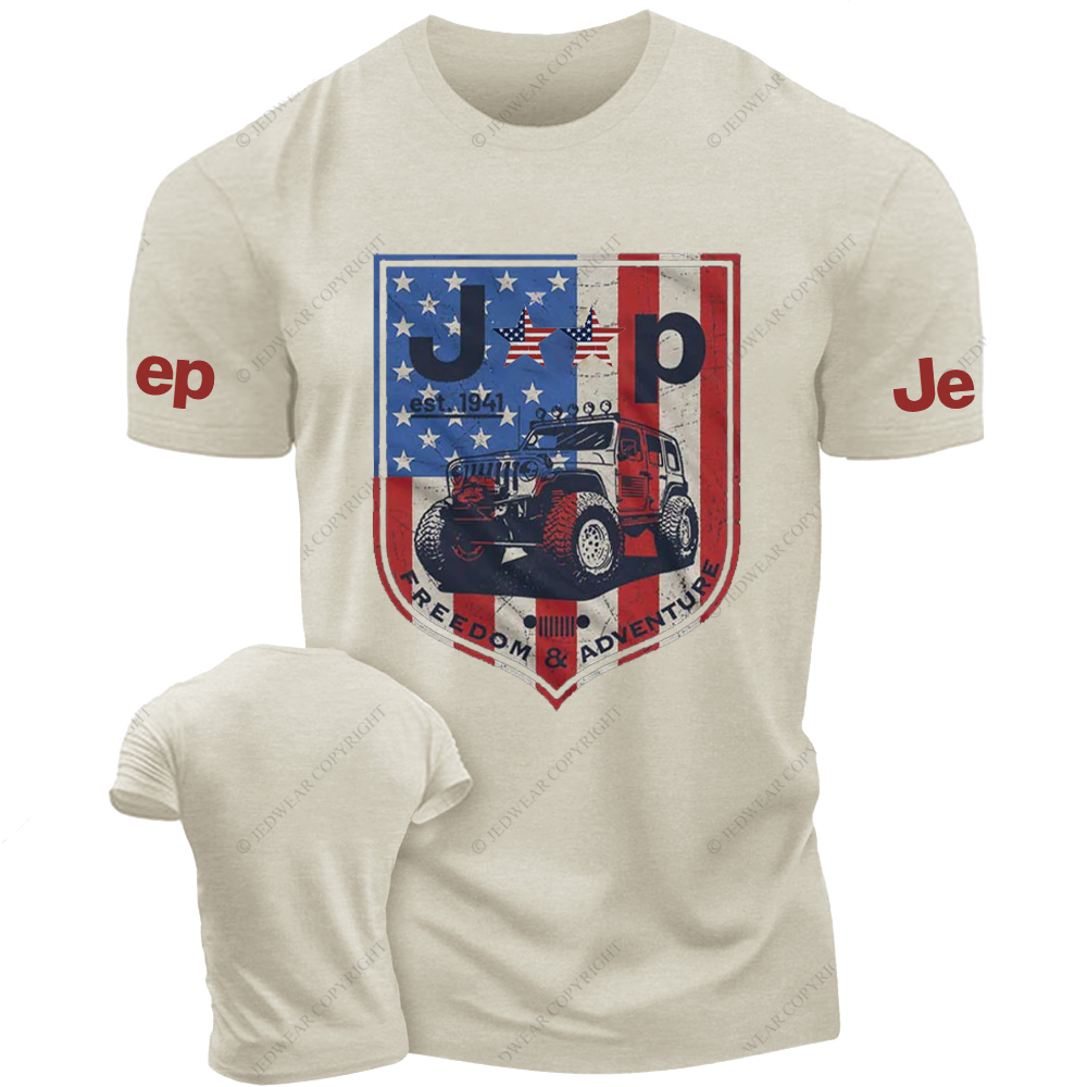 American Flag Since 1941 Freedom Adventure Jp T-Shirt
