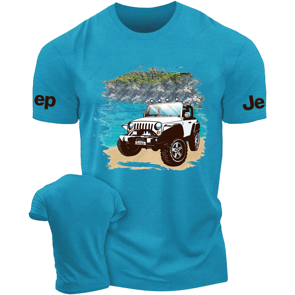 Jp Car By The Lake Jp T-Shirt