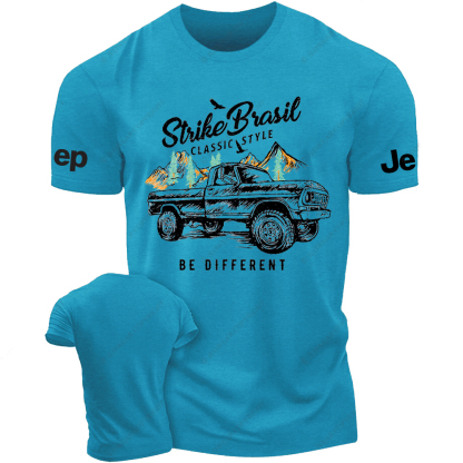 Strike Brasie Classic Style Be Different Stick Figure Line Art Jp T-Shirt