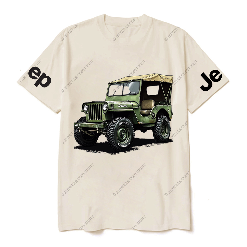 Vintage Military Green Jp with Canvas Top JP T-shirt