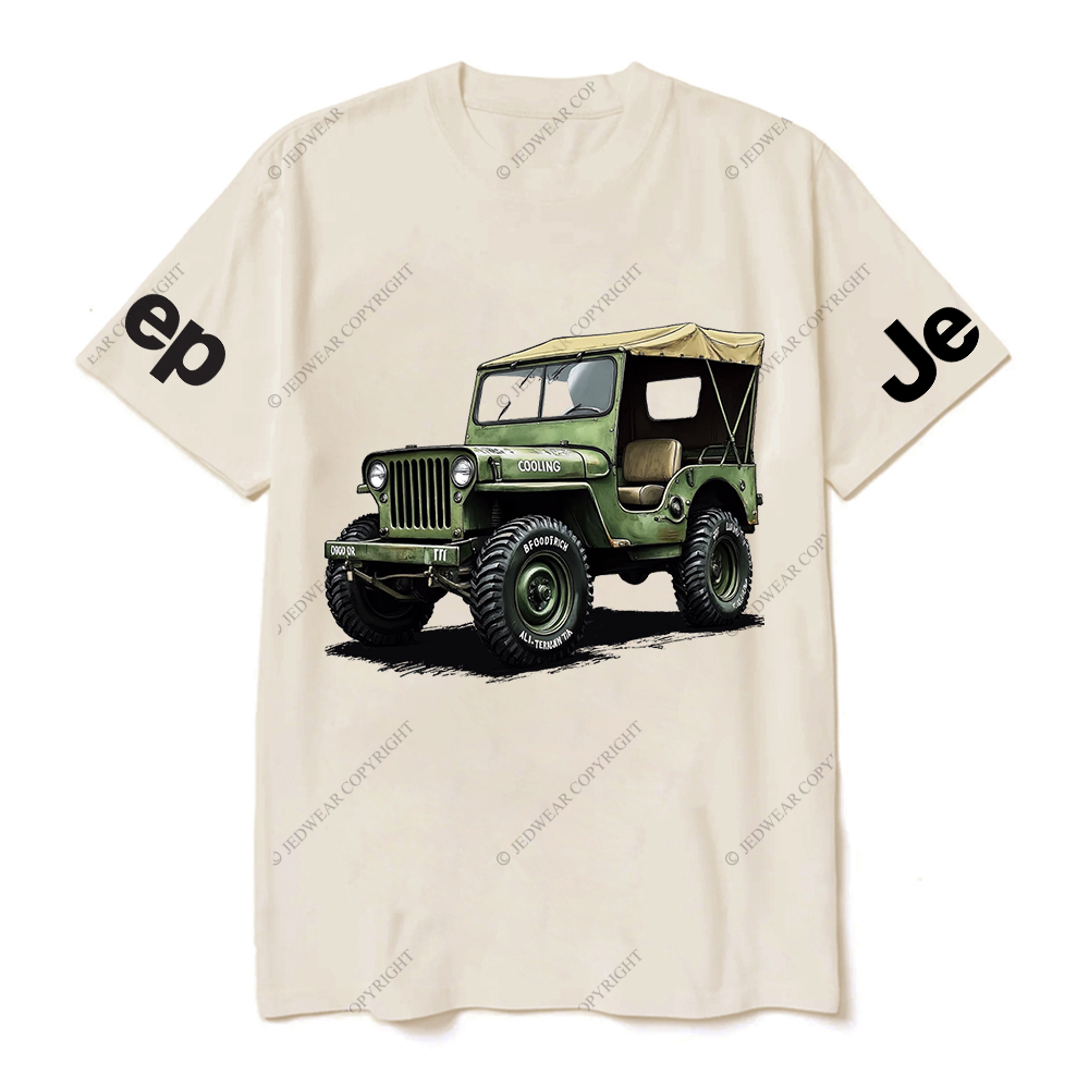 Vintage Military Green Jp with Canvas Top JP T-shirt