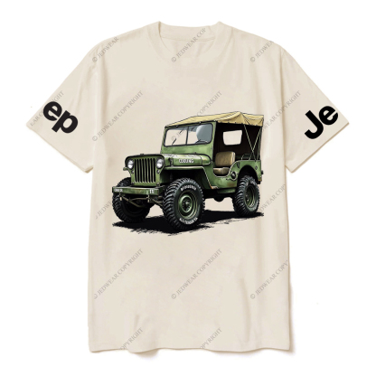 Vintage Military Green Jp with Canvas Top JP T-shirt