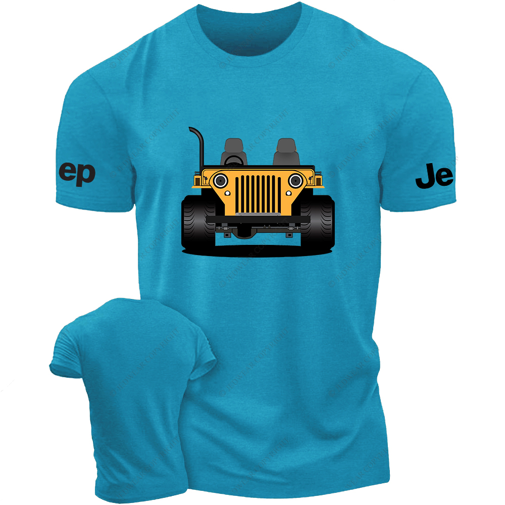 Cartoon Front Of The Car Jp T-Shirt