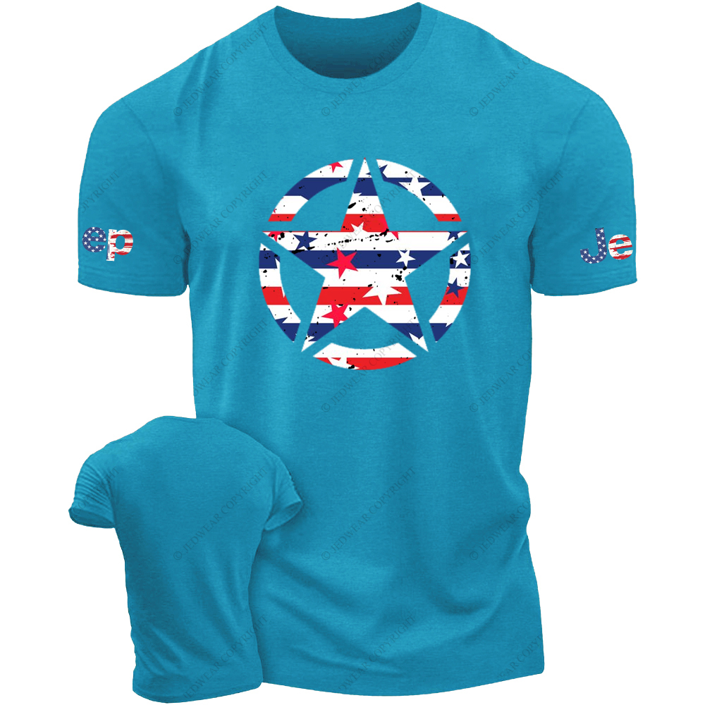 Pentagrams And Flags T-Shirt