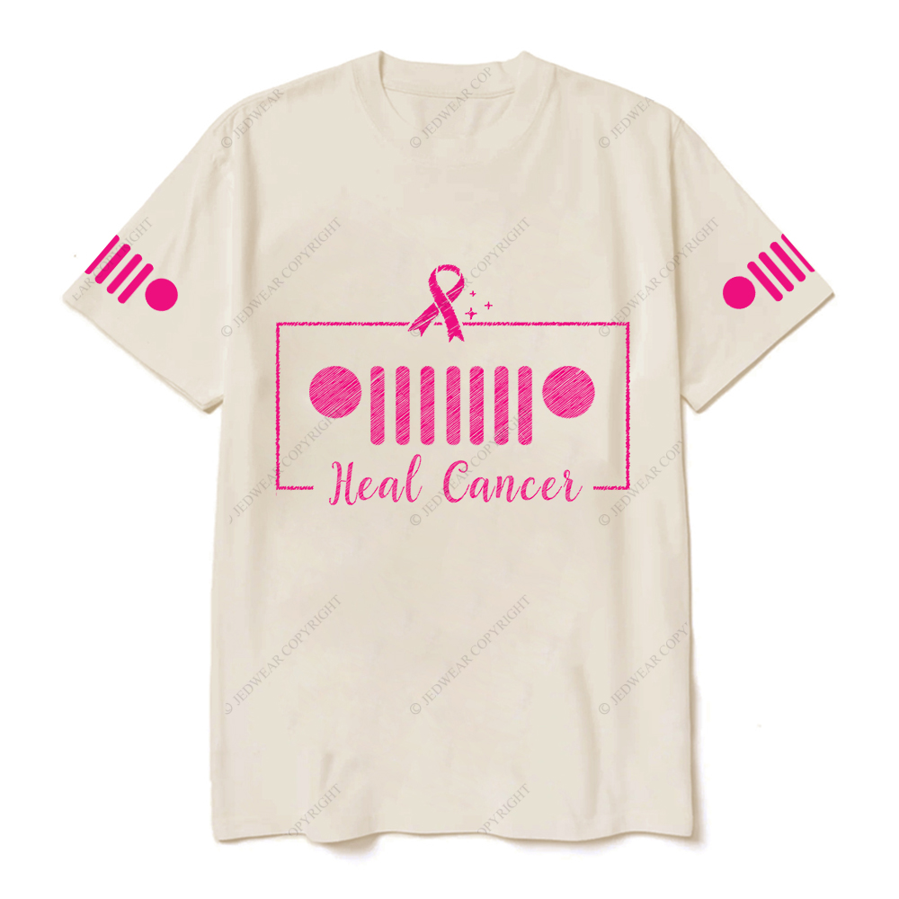 Breast Cancer Heal Cancer Breast Cancer Awareness Jp T-Shirt